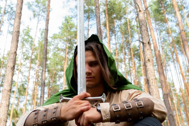Aragorn, skautský tábor Pán prstenů, 2023, Hradčany u Mimoně, oddíl Surikaty Líbeznice