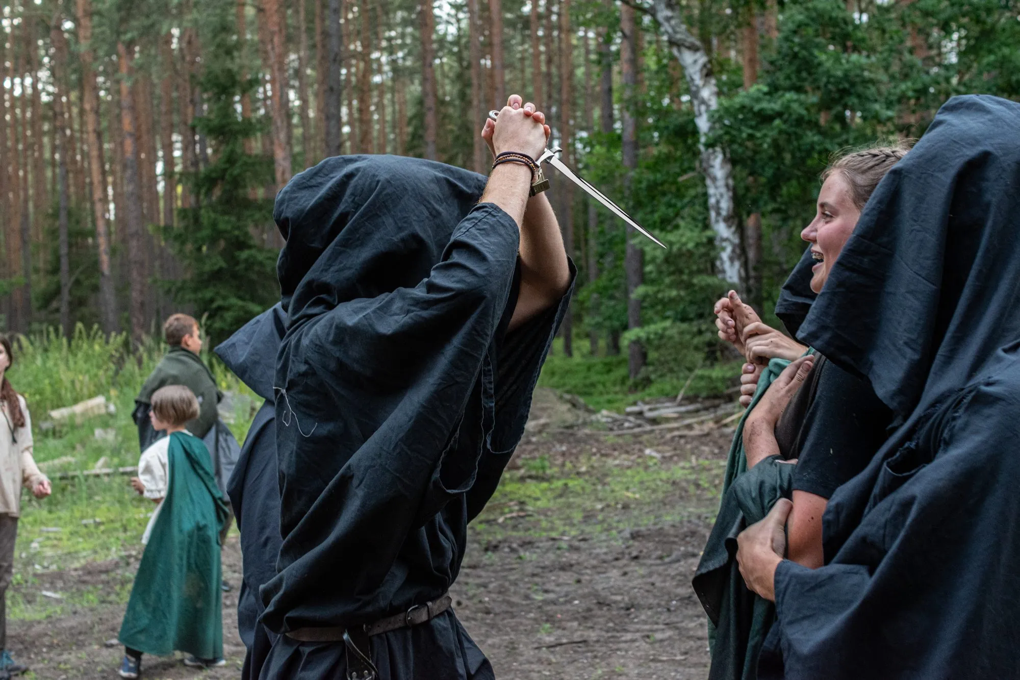 Nazgûl si vždy najde svou oběť, skautský tábor Pán prstenů, 2023, Hradčany u Mimoně, oddíl Surikaty Líbeznice
